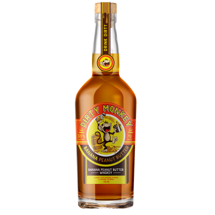 Dirty Monkey Banana Peanut Butter Whiskey - Barbank