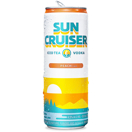 Sun Cruiser Peach Iced Tea Vodka 4 Pack