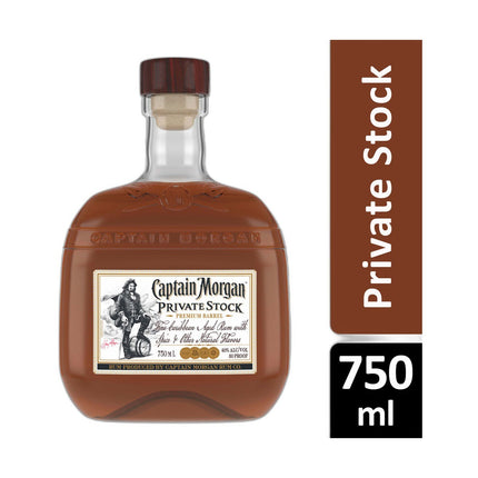 Captain Morgan Spiced Rum Private Stock 750mL
