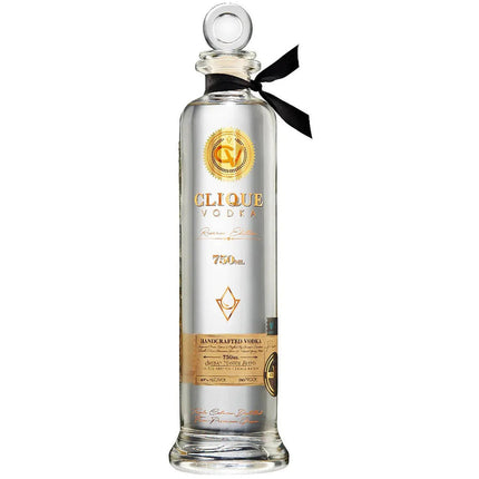 Clique Reserve Edition Handcrafted Vodka Artisan Master Blend Limited Edition Small Batch 001