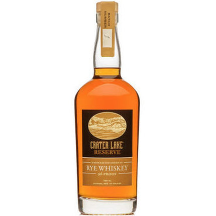 Crater Lake Reserve Rye Whiskey 96 Proof