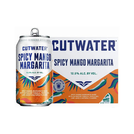 Cutwater RTD Spicy Mango Margarita 4/12oZ Cans