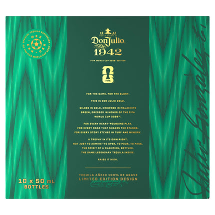 Don Julio 1942 FIFA World Cup Mini Bottle 10 Pack - Barbank