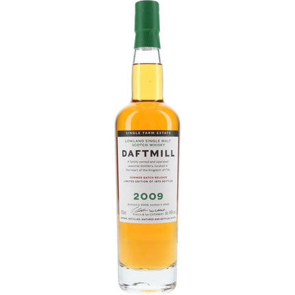 Daftmill Single Farm Estate Lowland Single Malt Scotch Summer Batch Release 2009