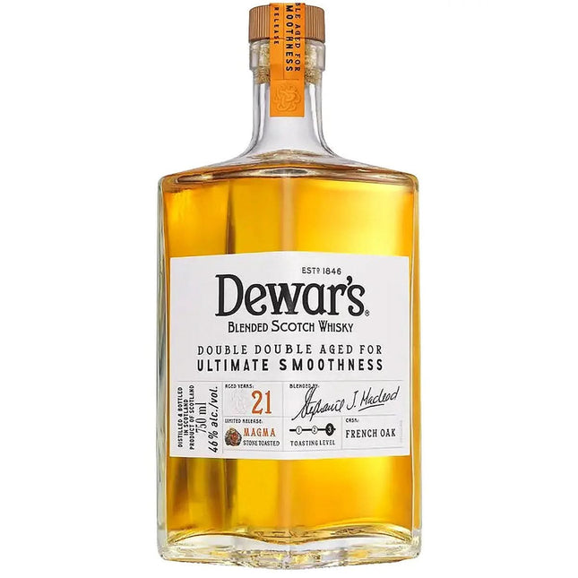 Dewars Limited Release Magma Stone Toasted French Oak Double Double Aged 21 year
