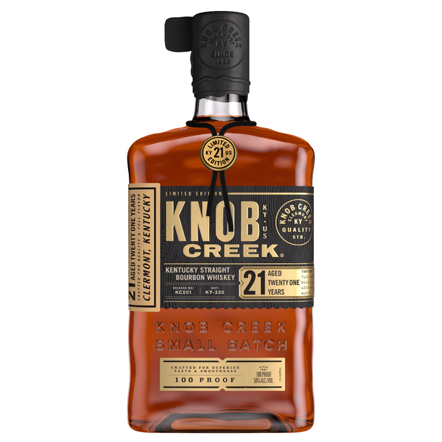 Knob Creek 21 Year Old Kentucky Straight Bourbon Whiskey - Barbank