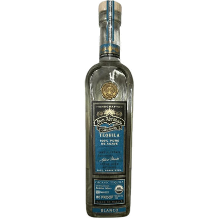 Don Abraham Organic Single Estate 110 Proof Blanco Tequila