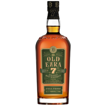 Ezra Brooks 7 Year Rye Whiskey Full Proof