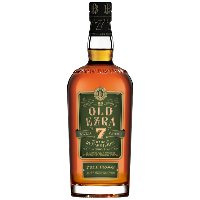 Ezra Brooks 7 Year Rye Whiskey Full Proof - Barbank