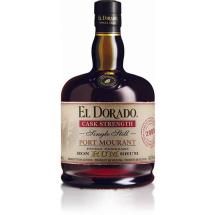 El Dorado Cask Strength Single Still Port Mourant