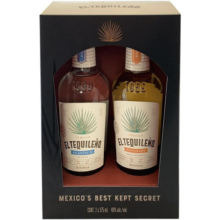 El Tequileno Tequila Gift Pack 2 bottles 375mL