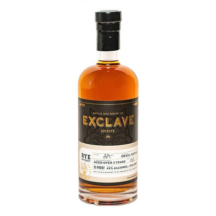 Exclave Spirits Small Batch Rye 3 year