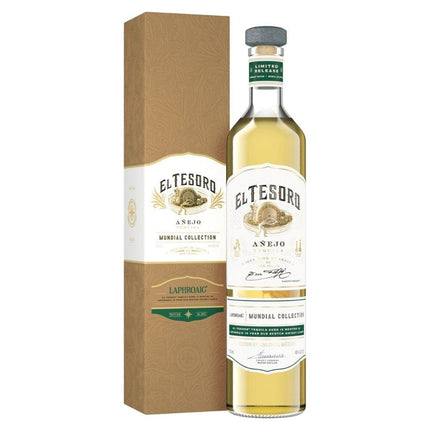 Ferment and Still - El Tesoro Single Barrel Anejo The Laphroaig Edition Mundial Collection