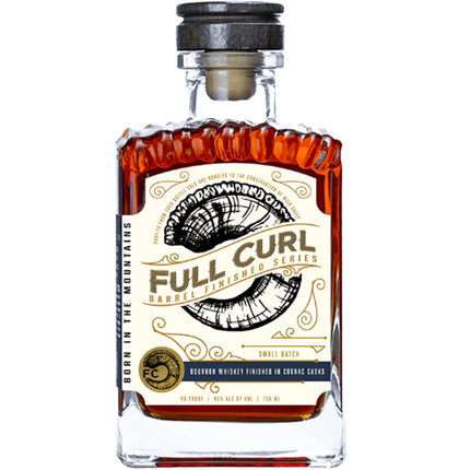 Full Curl Bourbon Whiskey Finished In Cognac Casks