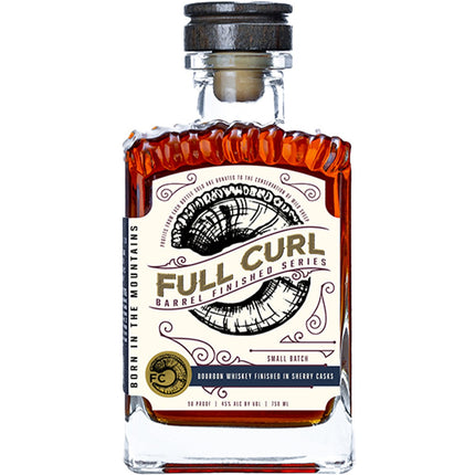 Full Curl Bourbon Whiskey Finished In Sherry Casks