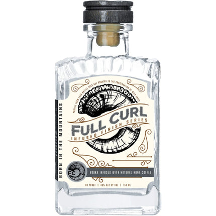 Full Curl Vodka Infused With Natural Kona Coffee