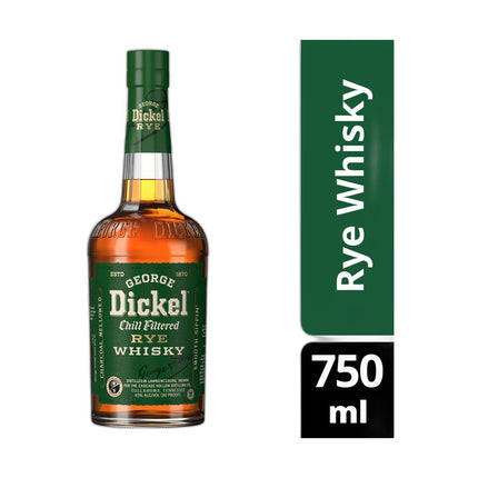 George Dickel Rye Whiskey 750mL