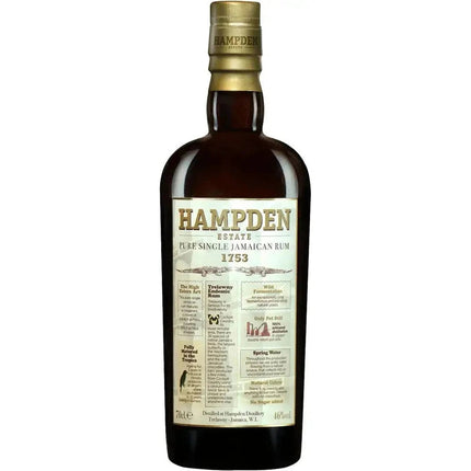 Hampden Estate Single Jamaican Rum 1753