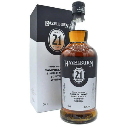 Hazelburn Triple Distilled Campbeltown Single Malt Scotch Whisky 21 year 700mL