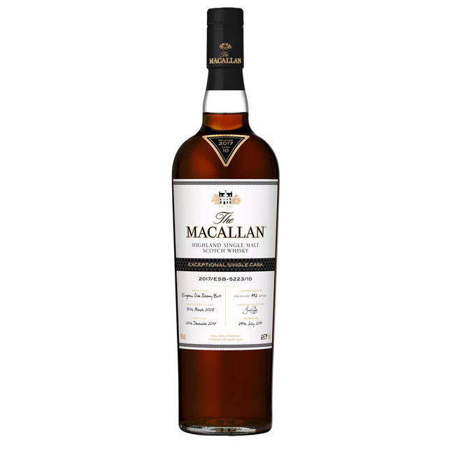 The Macallan Exceptional Single Cask 2018/ESH-3917/10