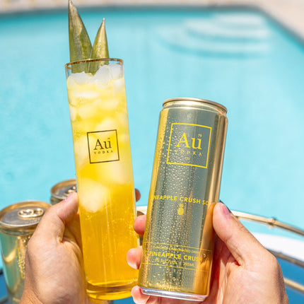 AU Pineapple Crush Vodka Soda