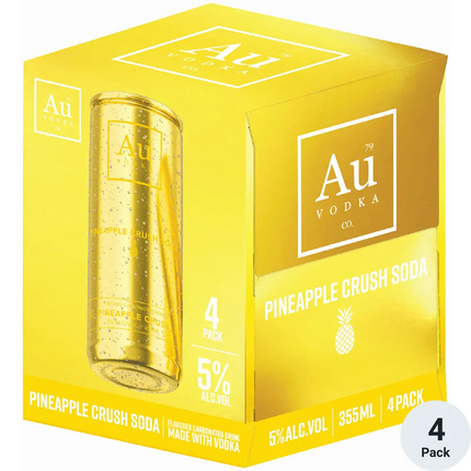 AU Pineapple Crush Vodka Soda