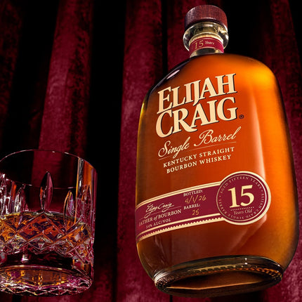 Elijah Craig 15 Year Old Single Barrel Kentucky Straight Bourbon Whiskey