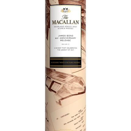 The Macallan James Bond 60th Anniversary Decade IV 700mL