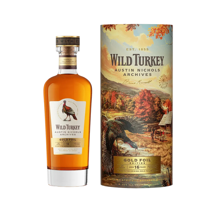 Wild Turkey Austin Nichols Archives Gold Foil Edition