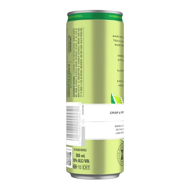 On The Rocks Cocktail Sparkling Lime Margarita - Barbank