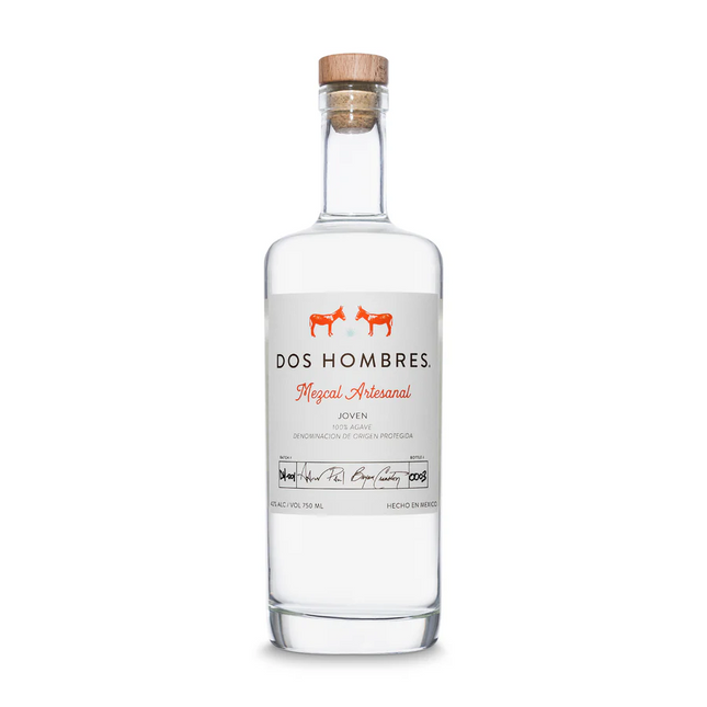 Dos Hombres Mezcal Artesanal Joven Espadin 375mL