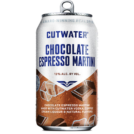 Cutwater RTD Vodka Espresso Chocolate Martini 4 Pack - Barbank