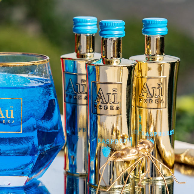 AU Blue Raspberry Vodka 50mL