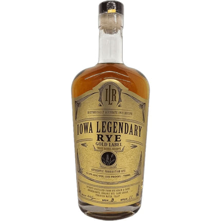 Iowa Legendary Gold Rye Whisky