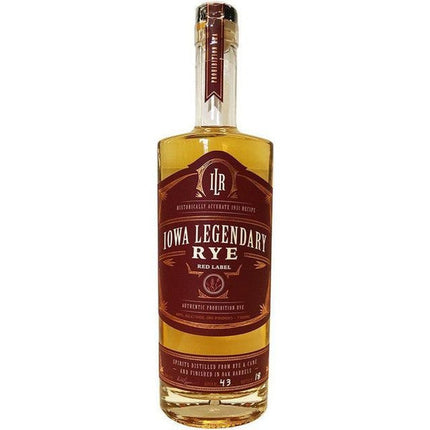 Iowa Legendary Rye (Red Label)