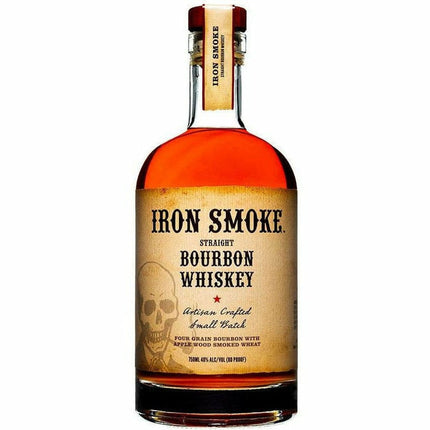 Iron Smoke Apple Wood Smoked Small Batch Bourbon Whiskey