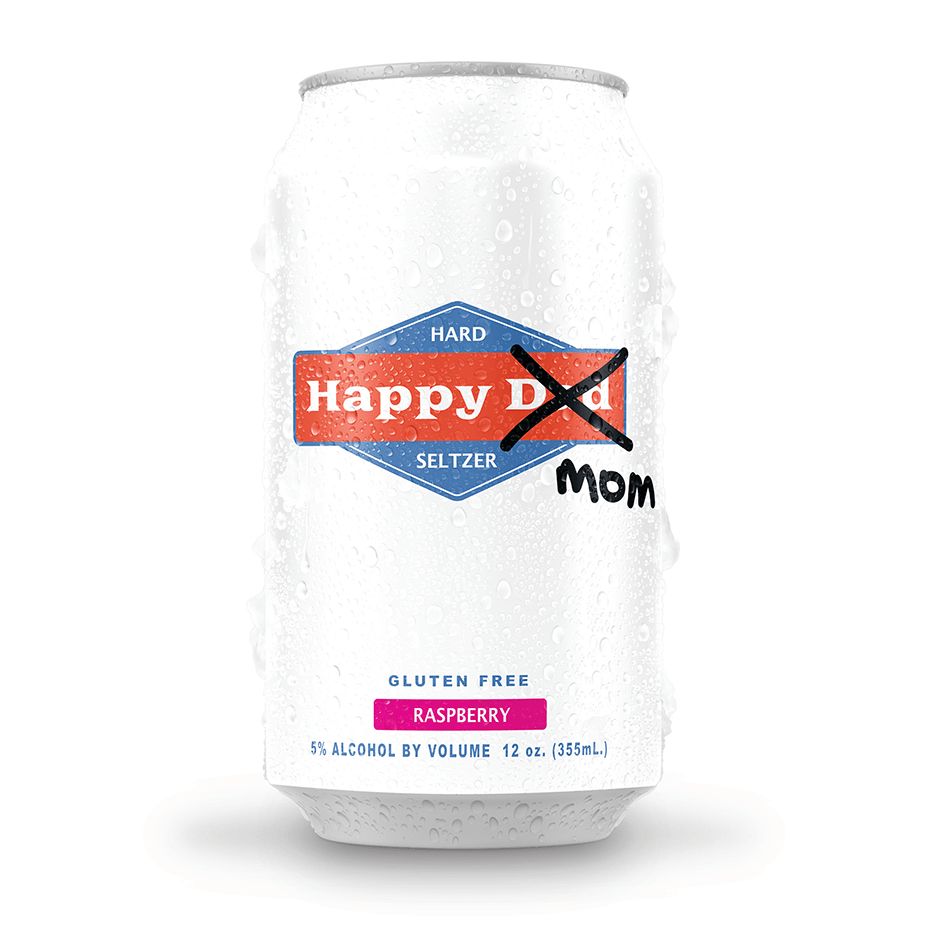 Happy Dad Hard Seltzer Happy Mom Raspberry: Buy Now | Barbank