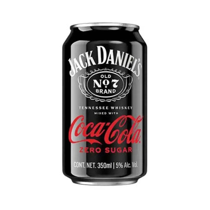 Jack Daniels RTD Coca Cola ZERO 4/12oZ Cans
