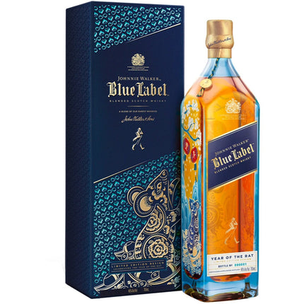 Johnnie Walker blue label year of the Rat 92p