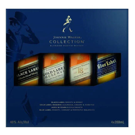 Johnnie Walker Gift Pack – Four 200ml Bottles