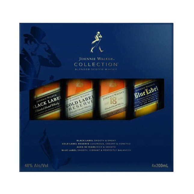 Johnnie Walker Gift Pack – Four 200ml Bottles - Barbank