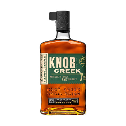 Knob Creek Rye 7 Year Whiskey 750mL Replaced Knob Rye new label