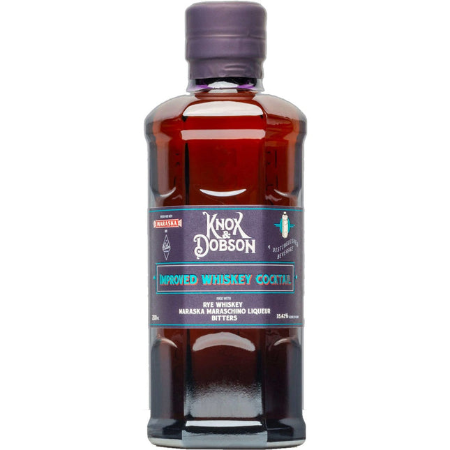 Knox and Dobson Improved Whiskey Cocktail 200mL