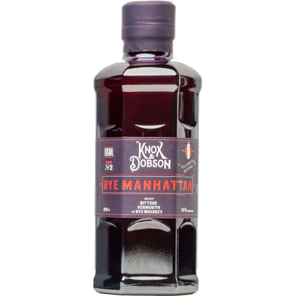 Knox and Dobson Rye Manhattan 200mL