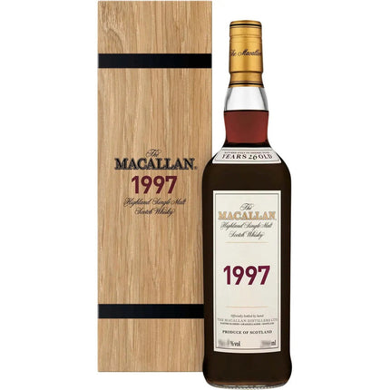 Macallan 1997 Fine & Rare Single Malt Scotch Whisky