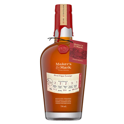 Maker's Mark Private Selection Pivat Cigar Lounge Edition Bourbon - Barbank