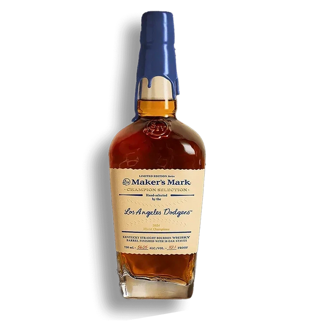 Maker’s Mark Champion Selection Los Angeles Dodgers Straight Bourbon Whiskey 2024 Release