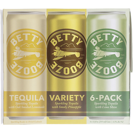 Betty Booze Sparkling Tequila Variety Pack By Blake Lively