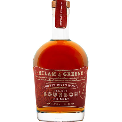 Milam & Greene Straight Bourbon Bottles In Bond