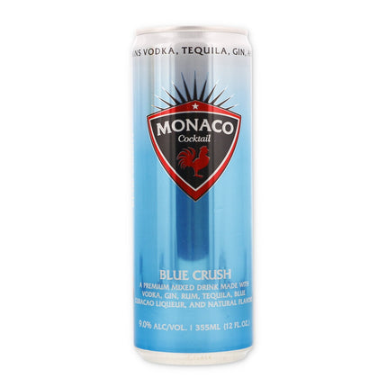 Monaco RTD Blue Crush 12oZ Cans